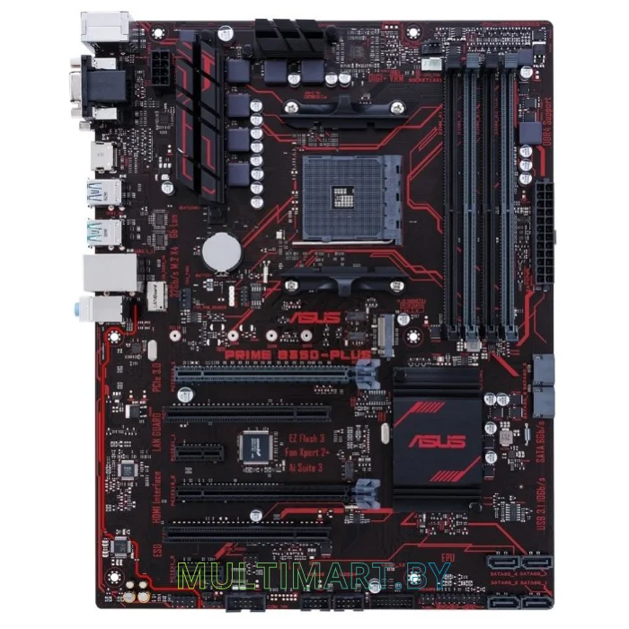 Материнская плата ASUS PRIME B350-PLUS